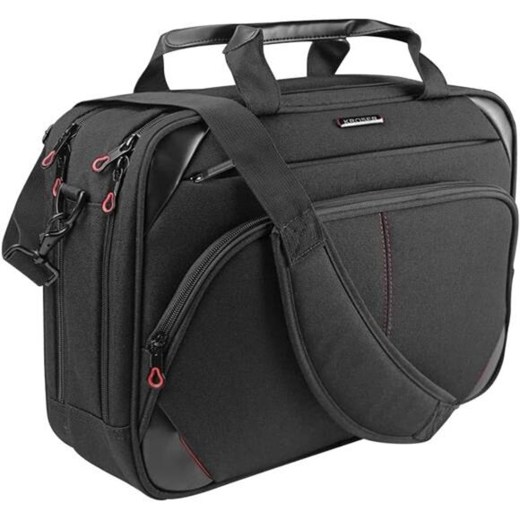 Laptop Bag 15.6 Inch Laptop Briefcase Laptop Messenger Bag Water Repellent - Picture 1 of 7